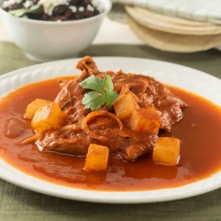 Bistec en Salsa Roja / Steak in Red Sauce