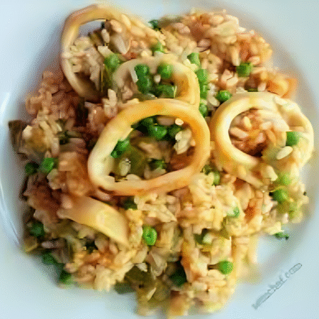 Arroz con Calamares / Rice with calamari