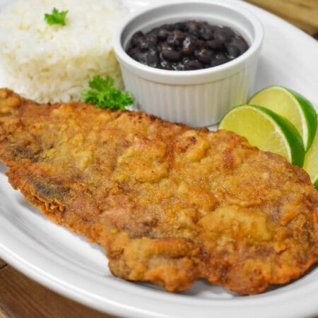 Bistec Empanizado / Breaded Steak