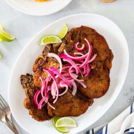Chuletas Fritas / Fried Pork Chops
