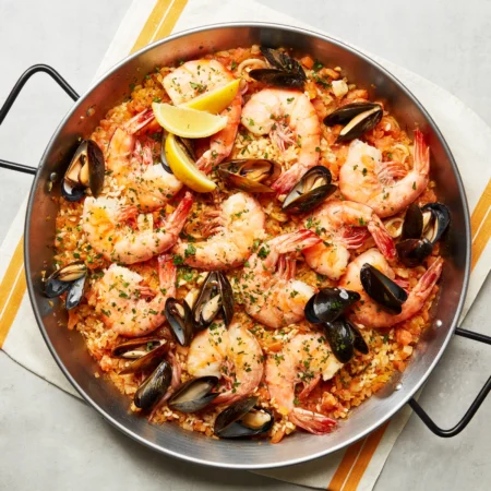 Paella De Mariscos / Seafood paella