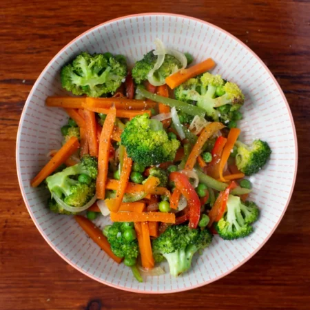 Vegetales salteados / Sautéed vegetables