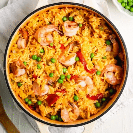 Arroz con Camarones / Rice with shrimp