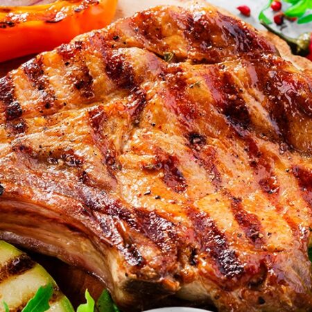 Chuletas a La Parrilla / Grilled Pork Chops