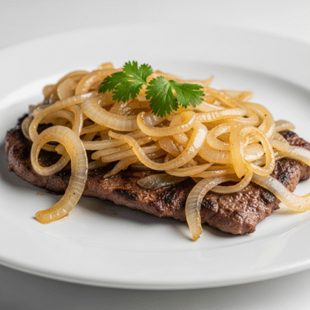 Bistec Encebollado
