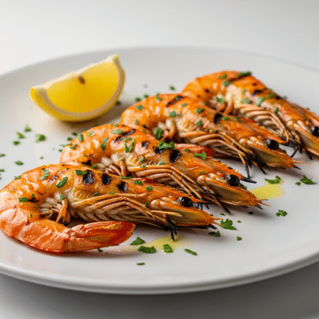 Camarones a la Parrilla