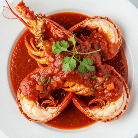 Langosta en Salsa Roja