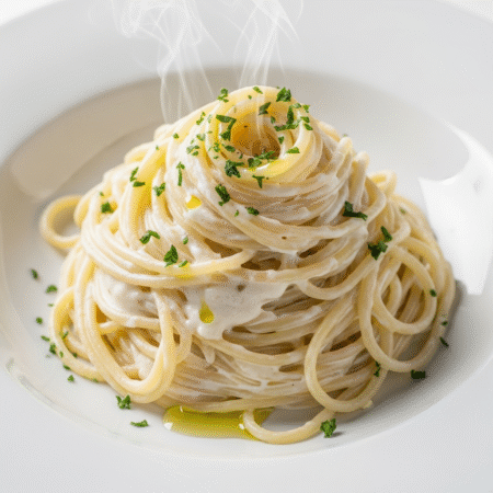 Spaghetti Salsa Blanca
