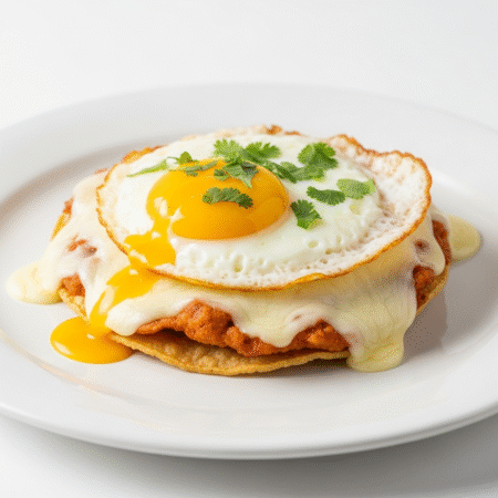 Tostada Huevo y Queso