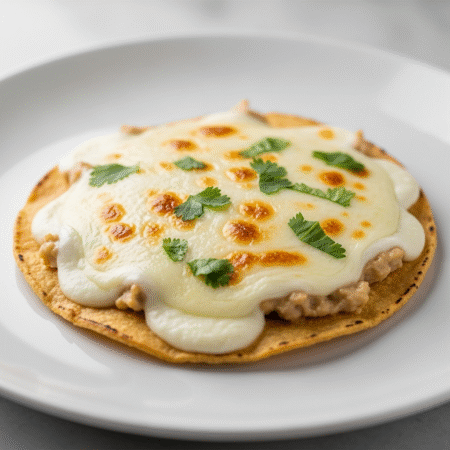 Tostada Queso Blanco