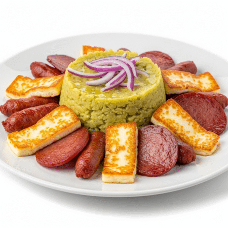 Queso Frito Salami Longaniza Mangu